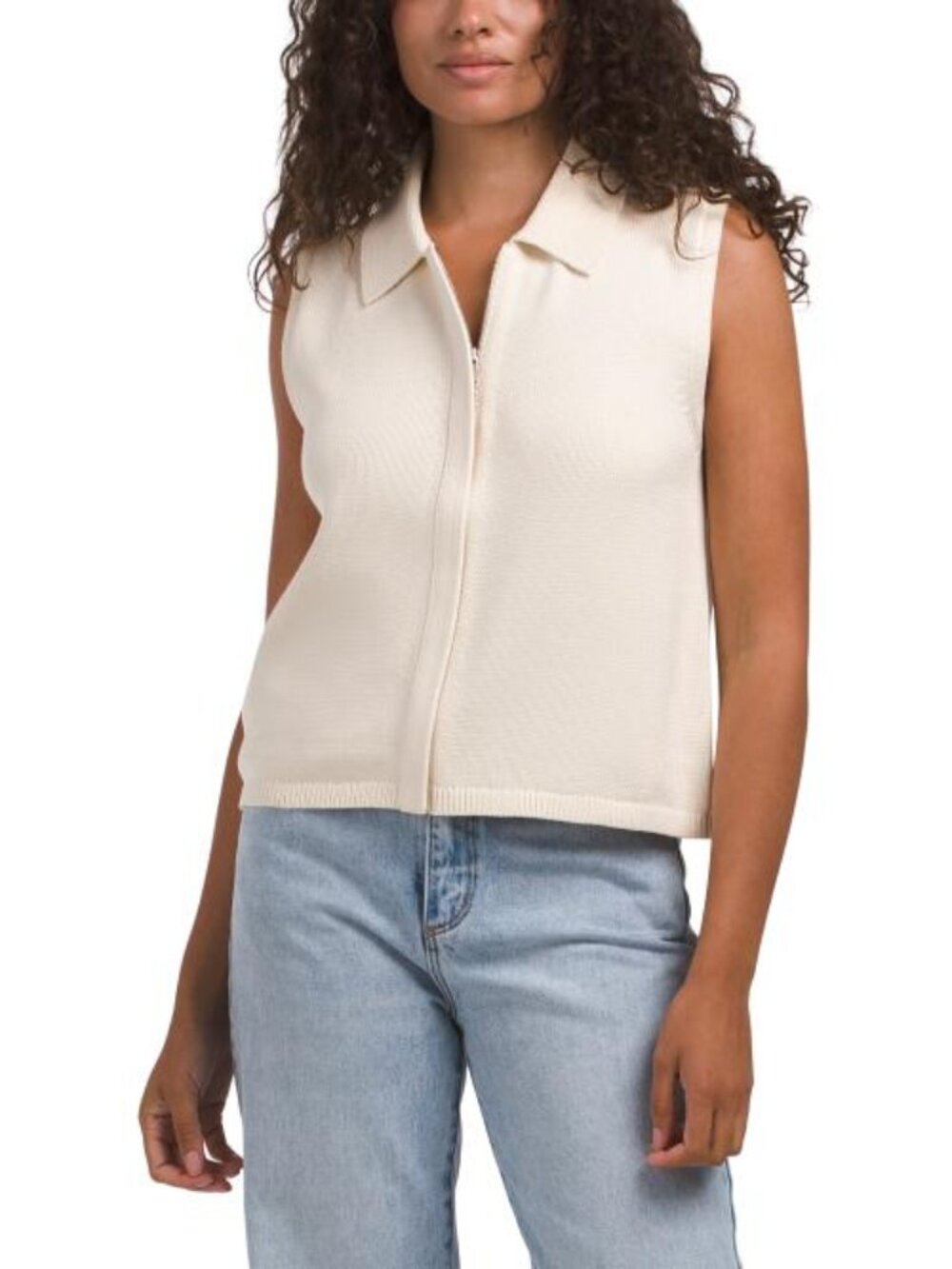 THEORY Zip Up Sweater Vest